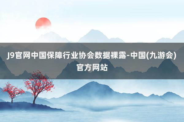 J9官网中国保障行业协会数据裸露-中国(九游会)官方网站